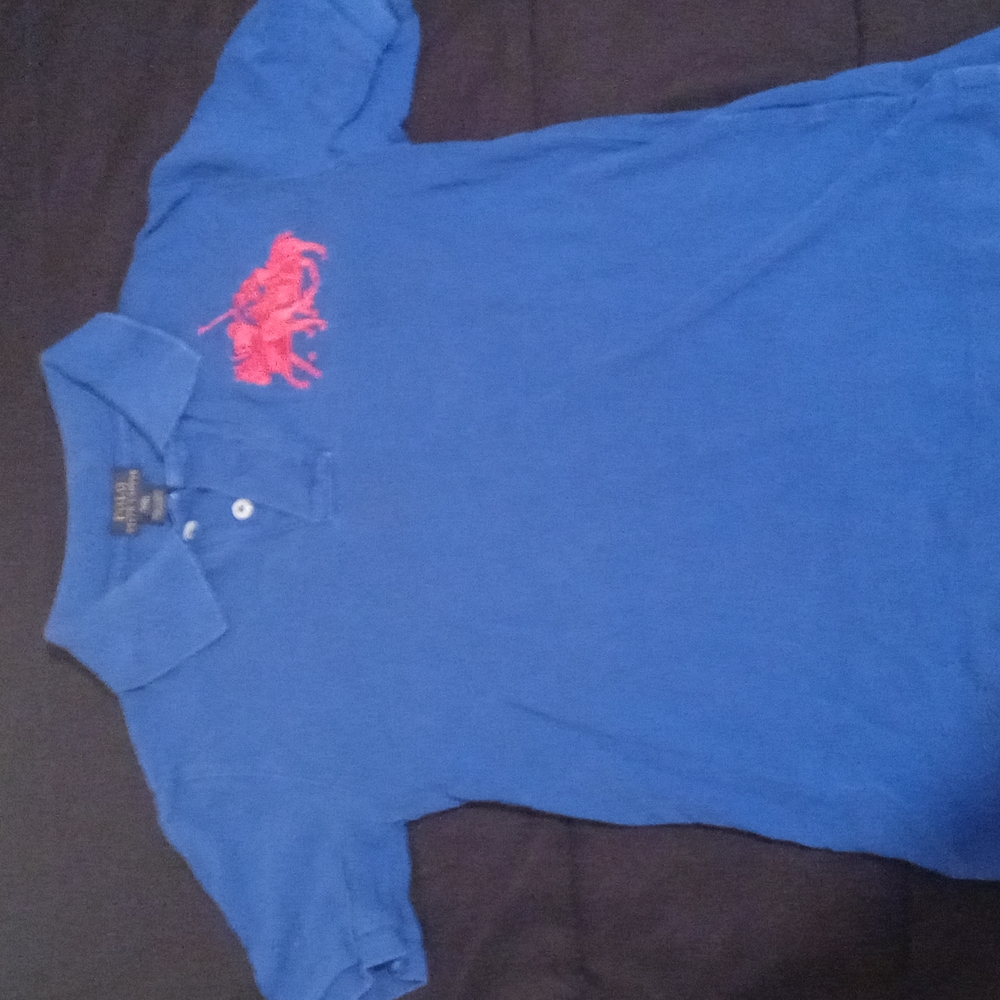 Kids Polo Ralph Lauren big Horse shirt - Picture 1 of 3
